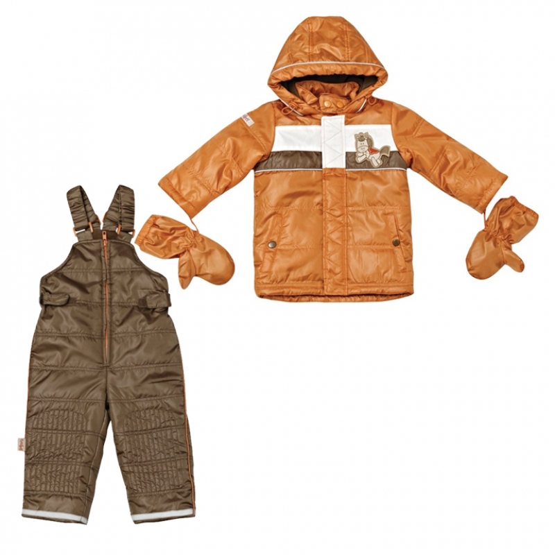 Комплект для мальчика куртка + полукомбинезон 137001 PlayToday Baby 