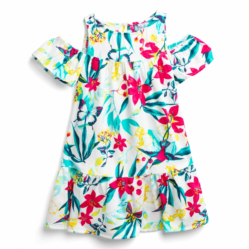 Блузка с коротким рукавом для девочки текстиль 294011 PlayToday 