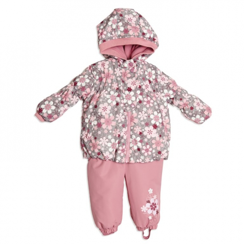 Комплект для девочки куртка+полукомбинезон 348001 PlayToday Baby
