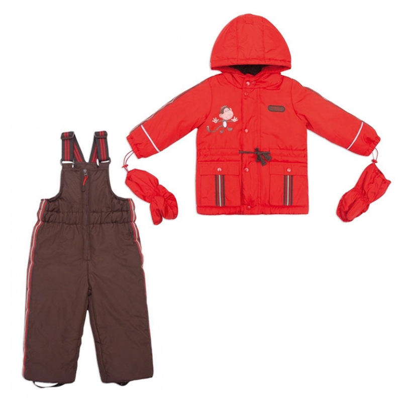 Комплект для мальчика куртка+полукомбинезон деми 147001 PlayToday Baby 