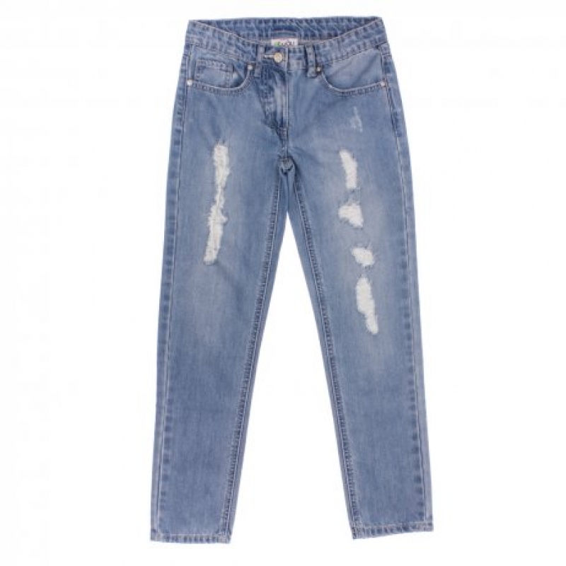 Джинсовые брюки для девочки 164057 S"cool 