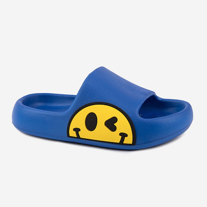 Пляжная обувь для мальчика шлепанцы синий ЭВА 83200-2 Капика/Kapika 