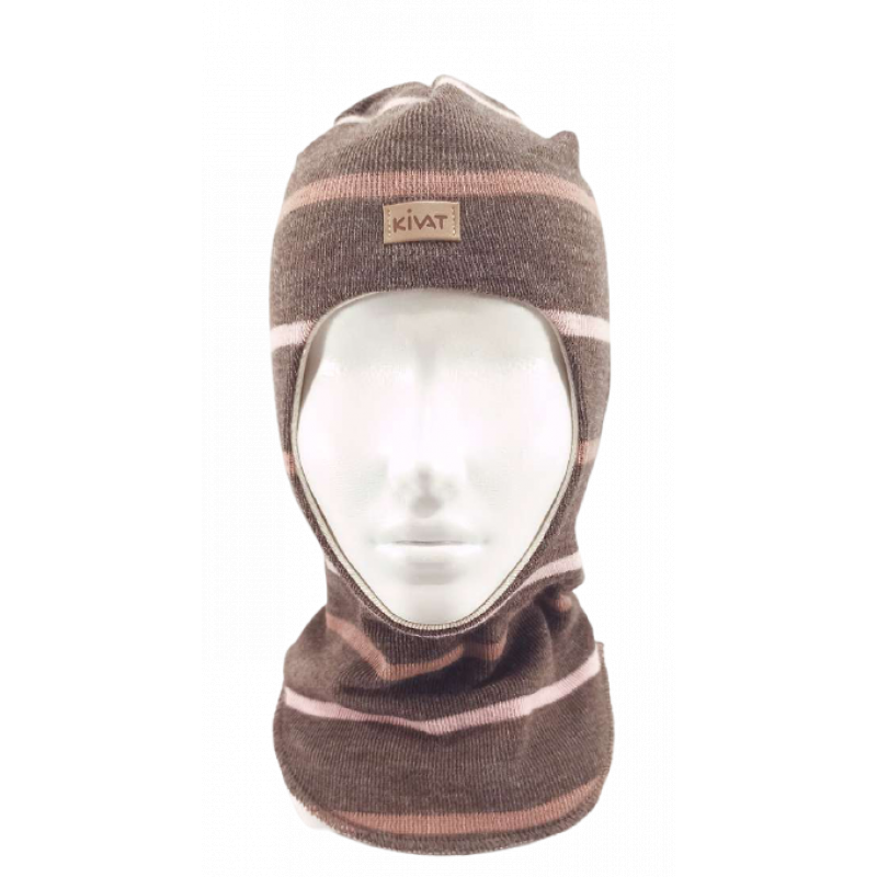 Шлем для девочки коричневый 514/74 Киват/Kivat, Финляндия 4 размер от10 лет