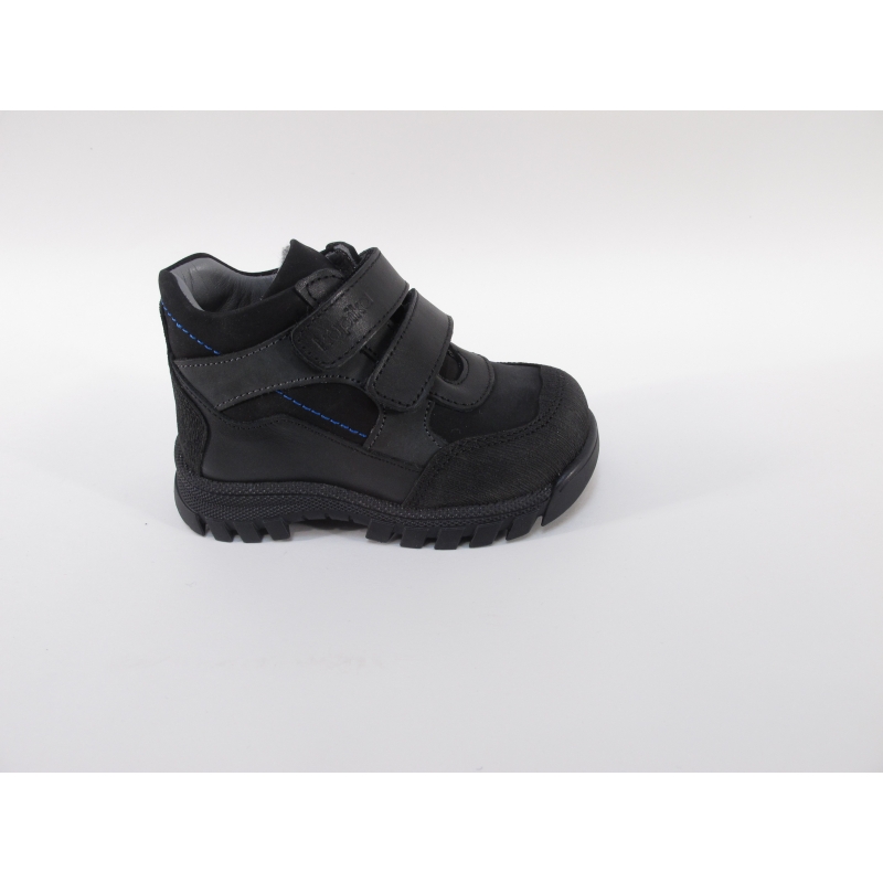 Ботинки для мальчика черные 51327ут-2 Капика/Kapika