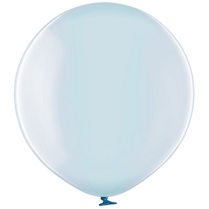 Шар сфера Bubble кристалл с гелием, 18"/45-56см, голубой 1204-0929 Anagram США