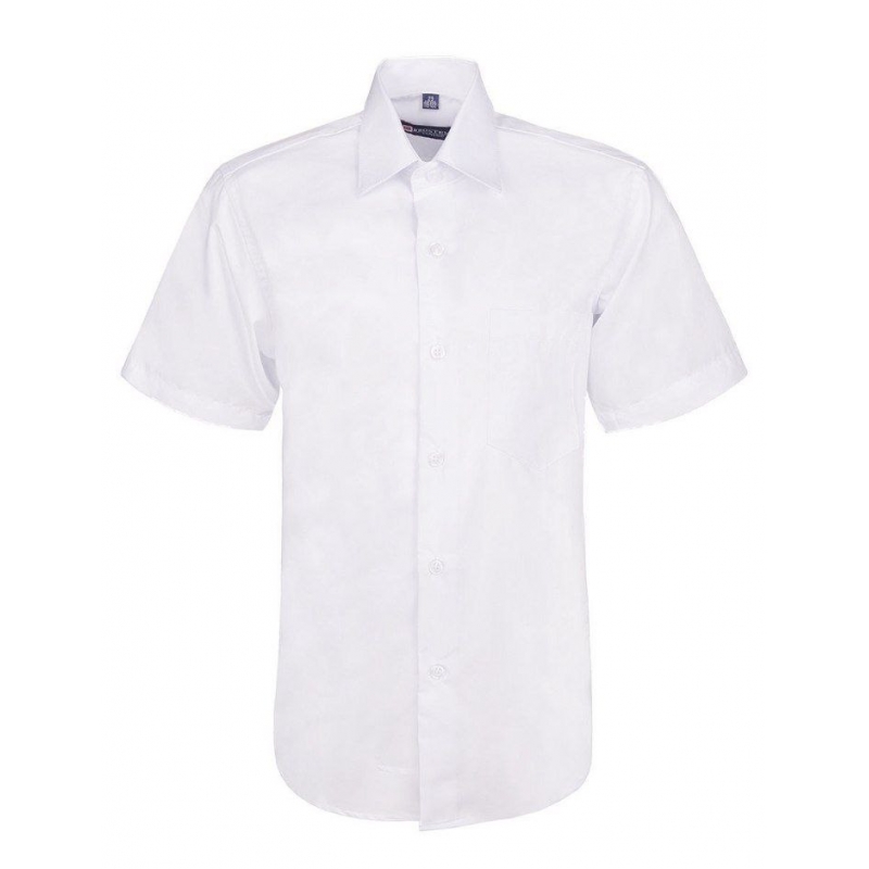 Рубашка с коротким рукавом для мальчика белый 993343 Brostem Турция 